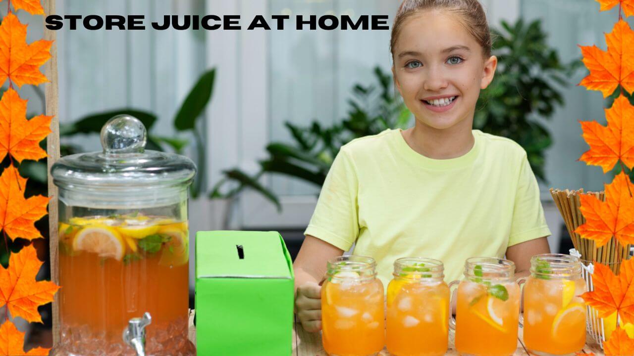 How to Store Juice at Home without loss Nutrient?