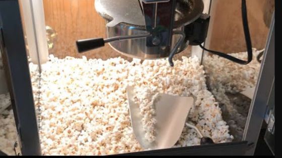 How to clean a popcorn machine