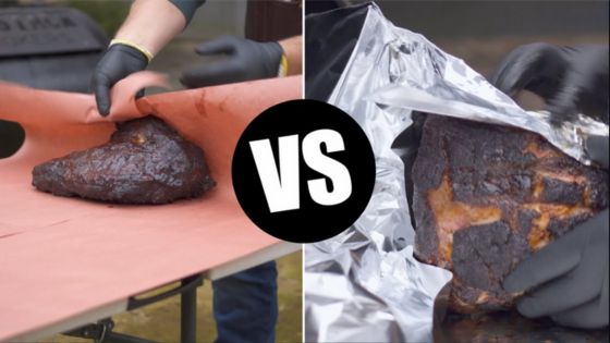 foil vs butcher paper brisket