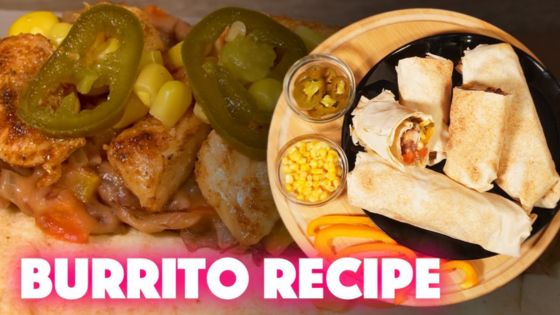 mexican chicken recipe for burritos