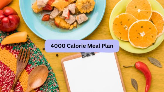 4000 Calorie Meal Plan