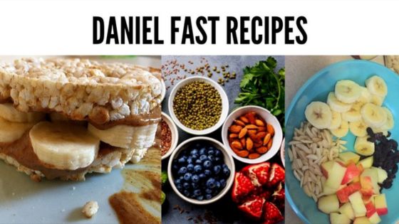 7 day daniel fast meal plan